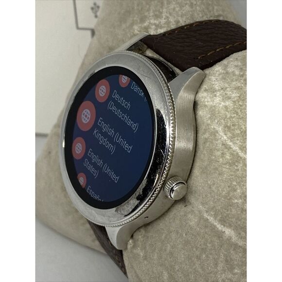 Fossil Gen 3 Authentic Genuine Smart Watch Custom Band FTW6003 DM253 - Picture 4 of 12